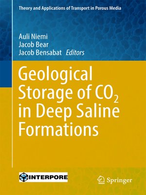 cover image of Geological Storage of CO2 in Deep Saline Formations